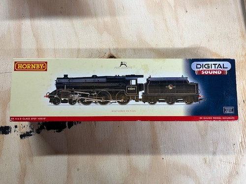 Hornby black br weathered - 'black,