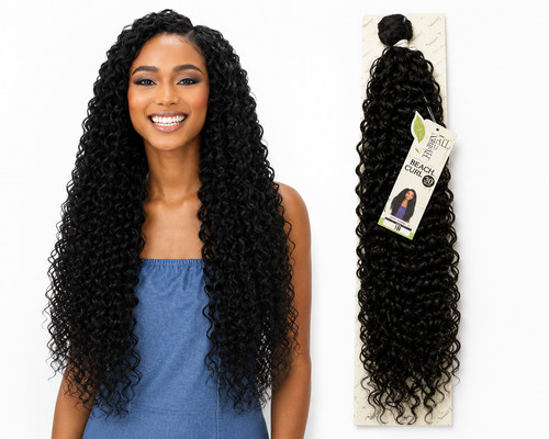 Naturall synthetic long - long, curly
