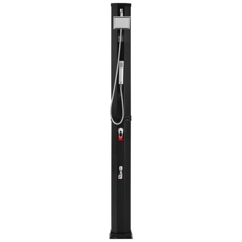 Outdoor solar heated shower - outdoor,