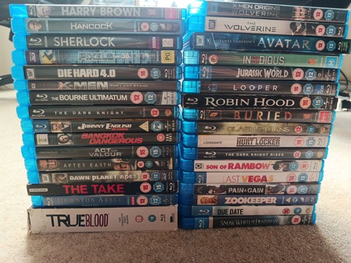 Bluray bundle x33 joblot - bundle,