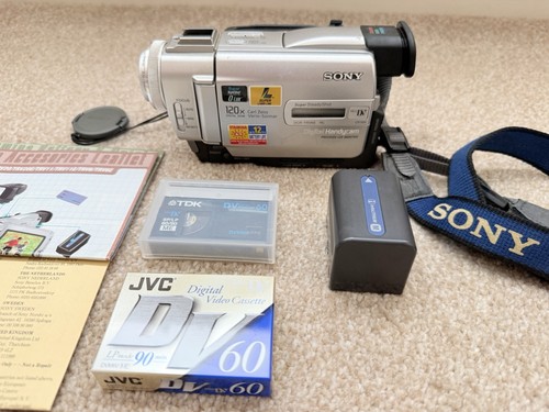 Sony dcr trv6e minidv - sony, dcr‑trv6e