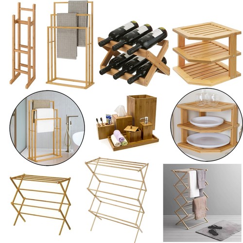 Bamboo wooden kitchen - bamboo, storage
