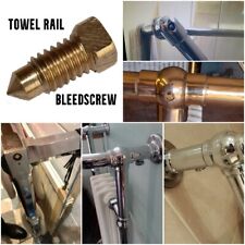 Radiator Bleed Screws / Valves / Air Vent - Towel Rails
