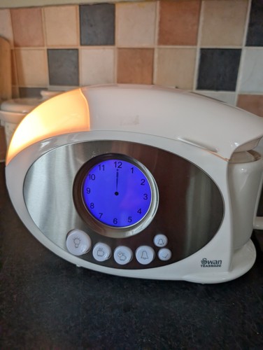 Swan teasmade white retro - swan,