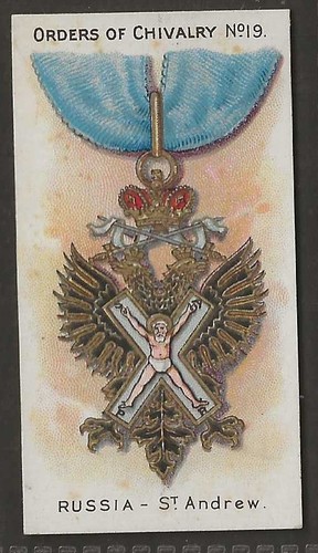 Taddy orders chivalry 1911 - of,