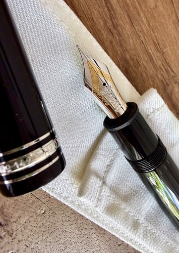 Montblanc fountain pen - montblanc,