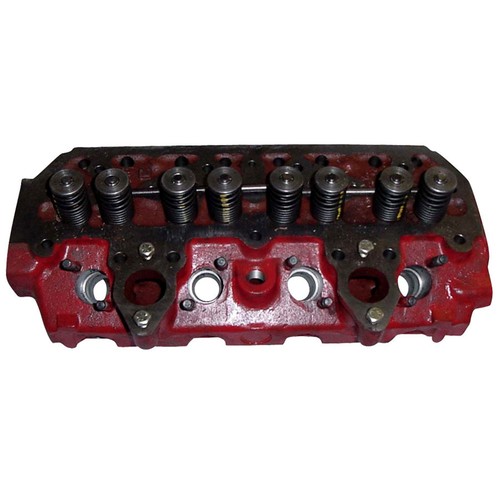 Cylinder head with valves - head,