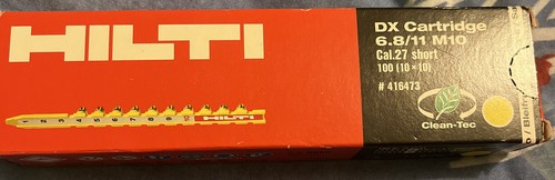 Hilti yellow cartridge - hilti, dx