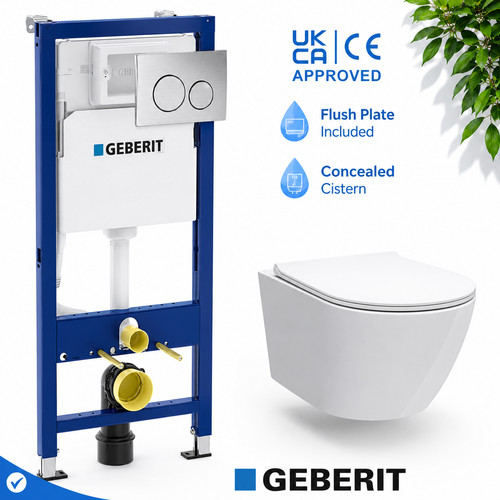 Geberit duofix 1120mm frame - geberit, wc