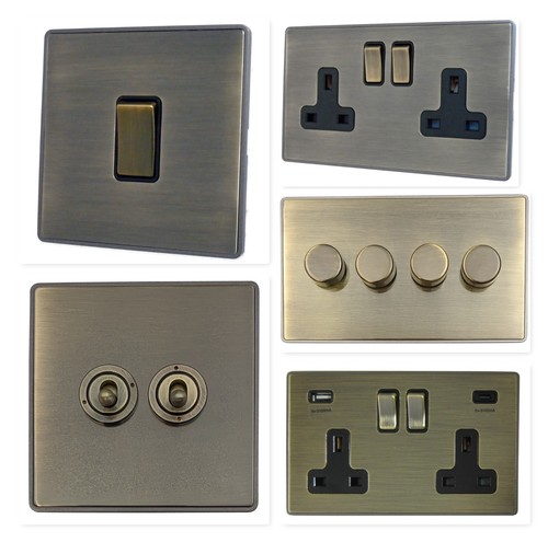 Screwless plate antique - plate,