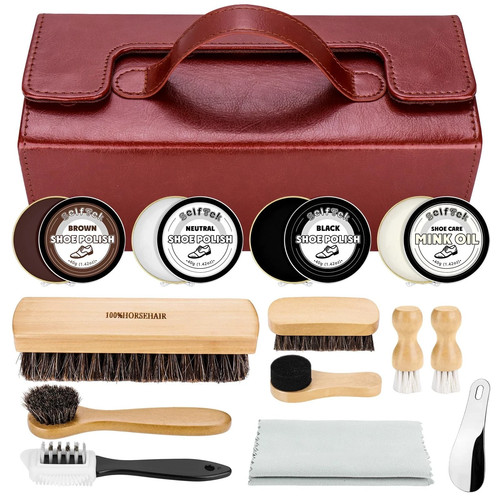 Shoe shine kit pcs - kit,