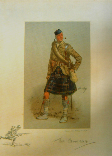 Snaffles art scottish - scottish, kilted