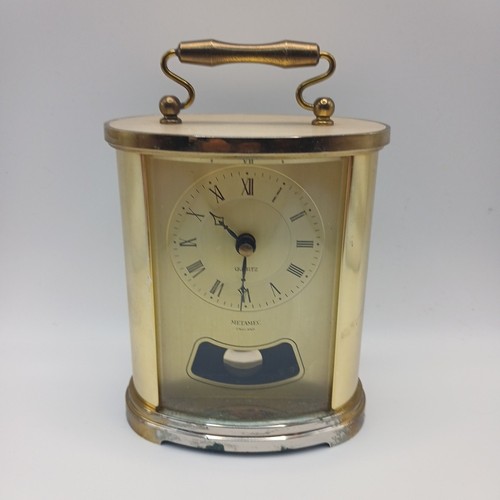 Vintage metamec mantel clock - vintage,