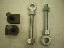 Pair Weld On Gate Hinge Pins