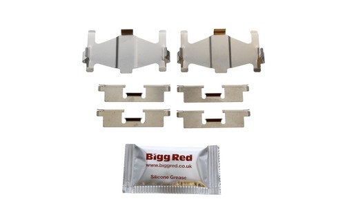 Rear brake pad pin kit - kit, for