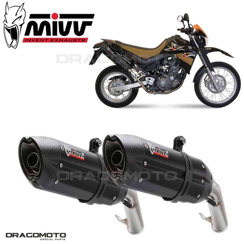 Doulbe exhaust yamaha 660 - xt,