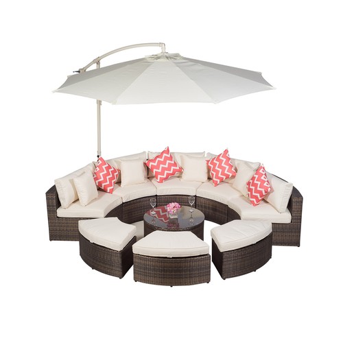 Monaco large rattan - rattan, garden