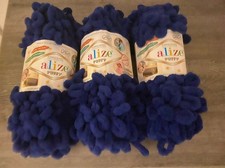 3 x 100g Alize Puffy Yarn