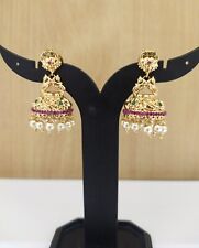 Indian Jewelry Earring Jumar Bollywood Ethnic Gold Plated Earring For Eid