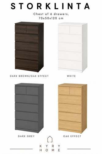 Ikea storklinta drawer chest - storklinta, 6