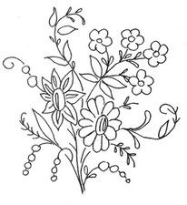 Embroidery Transfer Iron On