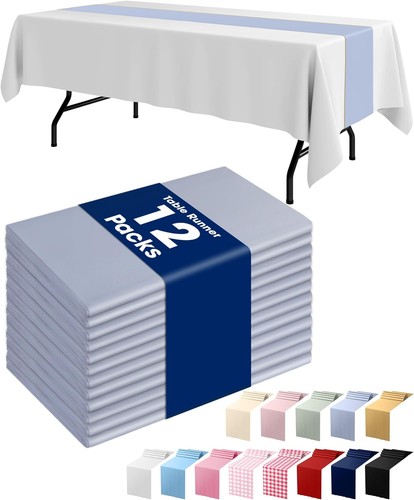 Plastic table runners - table,