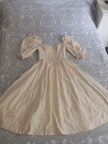 Vintage dress puff sleeve - vintage,