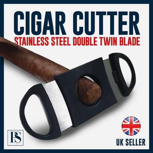 Cigar cutter stainless steel - cutter,
