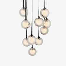 Made.com - Spare Shade for Masako Extra Large Chandelier, Black & Smoked Glass