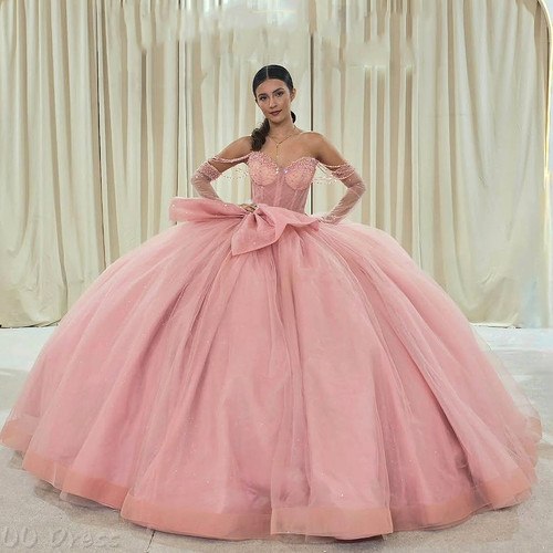 Pink quinceanera dresses - quinceanera,