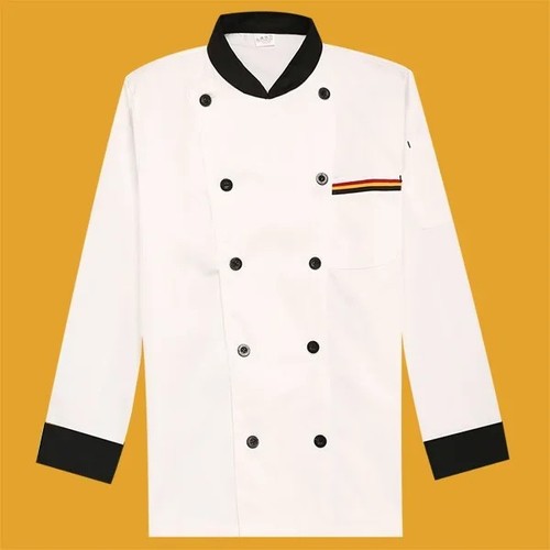 Unisex chef jackets half - chef, half/full