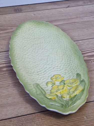 Carlton ware oval green - ware,
