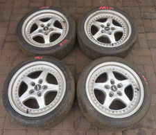 ASTON MARTIN DB7 I6 1997 SET OF 4 18" SPLIT RIM ALLOY WHEELS WITH TYRE 245/40/18