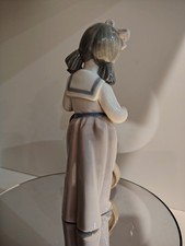 Lladro Nao Nina Girl with Violonchello Chelo Excellent condition 