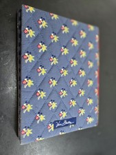 Vera Bradley Picture Frame Book Villa Red Holds 2 4x6" Photos Floral Quilt