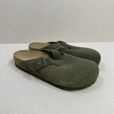 Birkenstock Boston Suede Clogs
