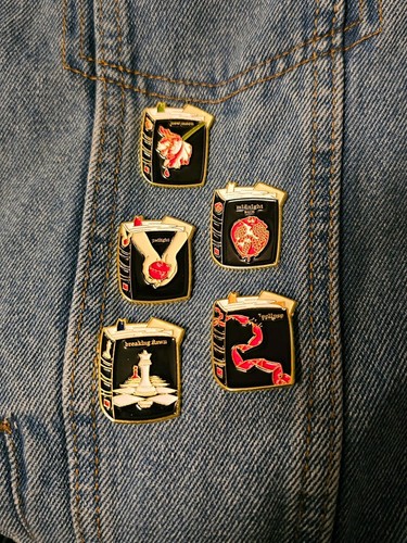 Twilight pin badges set - twilight,