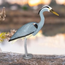Blue Heron Decoy Garden Statue