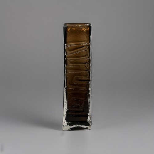 Whitefriars glass totem vase - glass,