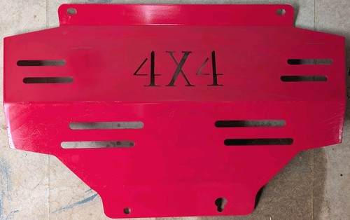 Red steel sump - steel,