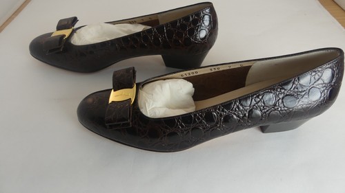 Ferragamo vara marrone calf - vara,