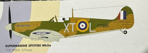 Airfix spitfire mk ii - 1:72,