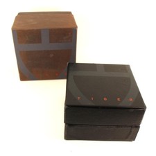 GENUINE TUDOR WATCH BOX BLACK 91.00.08 VINTAGE TIGER 1997