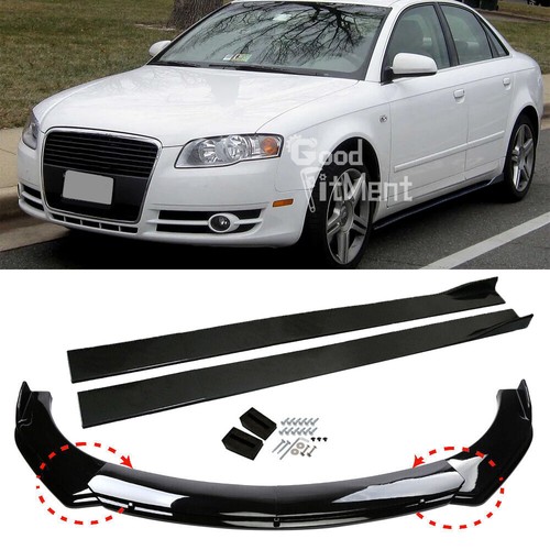 Gloss black front - front, bumper