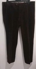 Meyer Corduroy Trousers Men’s W40 L32 Stretch Brown Comfort Fit Straight Leg