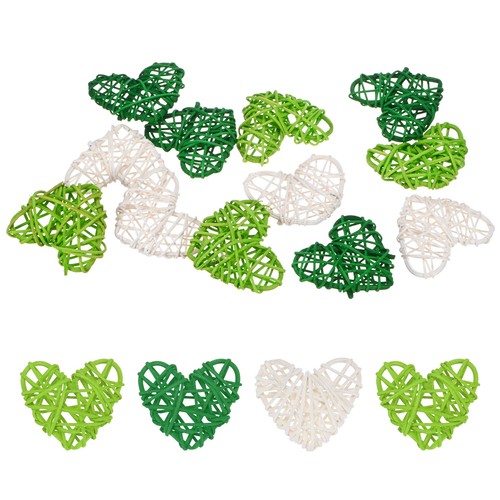Pack heart wicker rattan - heart,