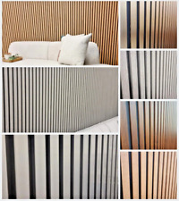 4 PACK ACOUSTIC SLAT WALL