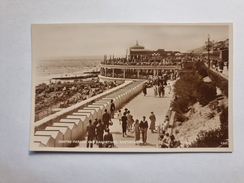 Eastbourne vintage postcard - eastbourne,