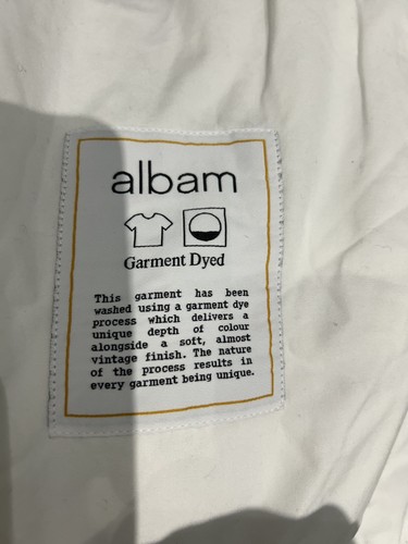 Albam garment dyed work/chore