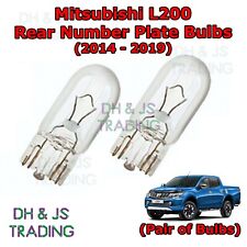 For Mitsubishi L200 Rear Number Plate Bulbs Reg Plate Bulb Light Lights (14-19)